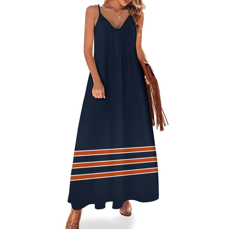 Chicago football Sleeveless Dress elegant party dress for women ladies  dresses for special occasion - Walmart.com