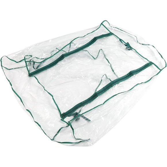 2-Tier Mini Greenhouse, Mini Garden Greenhouses, Walk-in Greenhouse Replacement PVC Cover Kit 69Long x 49Wide x 92High for Indoor Outdoor. (Frame Not Included)