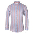 thumbnail image 1 of Camisas de Tamaño Más, Suelta Casual de Manga Larga con Botón de Manga Larga Hecha de Algodón Suave Transpirable para el Uso Diario de Primavera Y Al Aire Libre, Moda de Tamaño Más, 1 of 5