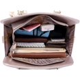 thumbnail image 3 of Bolso de mano de cuero Pu para mujer a la moda, bolso de hombro, bolso de mano, monedero de tarjeta, regalo kaili Sencillez, 3 of 5
