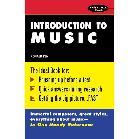 McGraw-Hill's College Core Books Schaum's Outline of Introduction to Music, (Paperback)