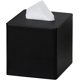 thumbnail image 1 of Caja de pañuelos cuadrada, caja de pañuelos de cuero Pu, soporte para decoración de baño Heilwiy Dresser (negro) esquí esquí Gafas de esquí, 1 of 5
