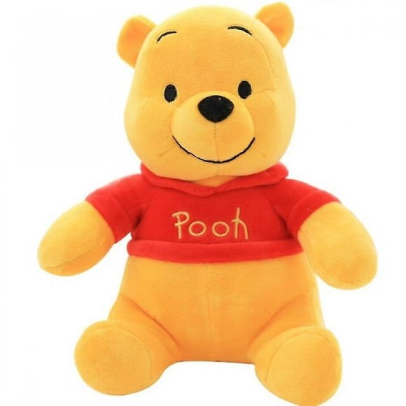 25cm Genuine Disney Winnie The Pooh Plush Cartoon Bear Original Cute Soft Plush Action Model Toy Xmas Gift