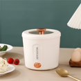 thumbnail image 4 of LEEYNEERElectric Cooking Pot Mini Ramen Cooker 450w Noodles Multifunctional Electric for Pasta Soup Portable with over Heating, 4 of 4