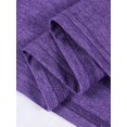 thumbnail image 6 of Women's Floral Tee Wildflower Graphic T Shirt Summer Flower Casual Loose Top Crew Neck Short Sleeve Shirts Tees (Light Purple-Medium), 6 of 7