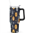 thumbnail image 2 of Halloween Ghost Tumbler Happy Halloween Pumpkin Coffee Travel Mug with Straw,Thermal with Lids for Hot and Cold Drinks for Fathers Husband Mothers 40 oz Spooky Mug, 2 of 7