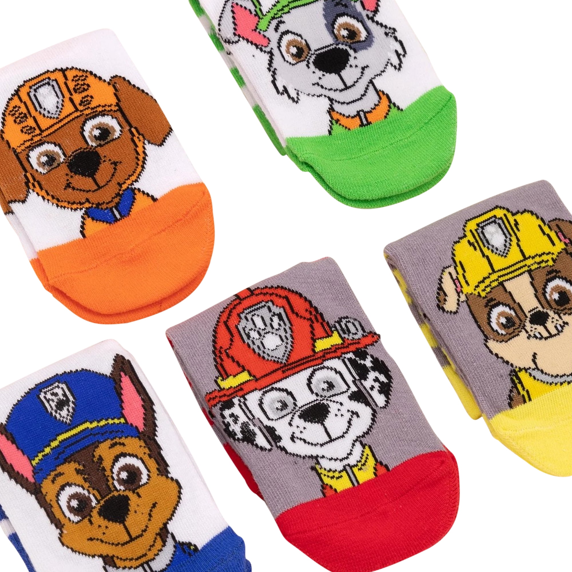 Calcetines Antideslizantes Paw Patrol Para Niños | Unisex Con Puntos De Goma, Suaves Y Transpirables, Tallas Infantiles De 0 A 10 Años