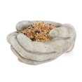thumbnail image 2 of Abbott Collections AB-27-HANDS-314 6.5 in. Cupping Hands Wall Planter, Grey, 2 of 4