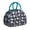 Blue-green-8, variant on Anchor and Compass Print Lunch Box for Women, Seaside Travel Theme with Marine Life and Waves, Durable Leakproof Insulated Tote for Everyday Use