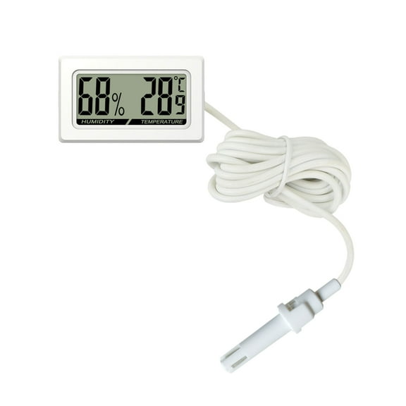 Hygrometer Great for Vivariums and Incubators Featuring Large Screen Display for Shop Laboratory