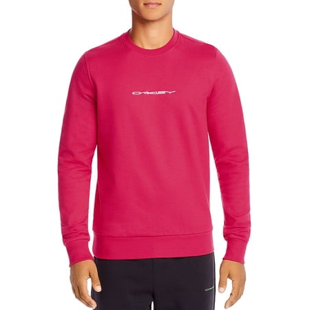 Oakley PINK Logo Crewneck Sweatshirt, US Small