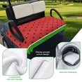 thumbnail image 5 of Golf Cart Seat Covers for 2 Seater,Watermelon Soft Microfiber Cart Seat Towel Blanket,Black Polka Dots Green Summer Fruits Absorbent Breathable Non Slip Bench Seats Protector for Golf Course 51"x31", 5 of 9