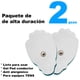 thumbnail image 2 of Gel de repuesto Electrodos Pad para Tens 3013 VAK VH-04 con 16 Modos masaje, 2 of 3