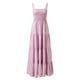 thumbnail image 3 of Vestido largo bohemio con tirantes a rayas para mujer - Vestido largo informal de verano para la playa, 3 of 4