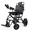 A10-24AH, variant on Electric Wheelchair for Adults – 15-Mile Range, All-Terrain Motorized Chair with Ergonomic Seat, 12Ah Lithium Battery, 500W Motor (A10-12AH)