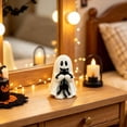 thumbnail image 5 of Tuvgenk Cute Ghost With Black Cat Resin Figurines Halloween Mini Decor Statues For Tabletop And Shelf Ornament, 5 of 6