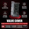 thumbnail image 6 of MITZONE Cylinder Head Valve Cover Compatible with 2007-2016 Mini Cooper Base R55-R61 non-S N16/N12 1.6L Replace 11127646554, 6 of 7