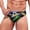 Blue, variant on Men's Bathing Suits Mens Bikini Swimwear Sexy Swimsuit Gradient Design Swim Briefs Low Waist Bathing Suit(Gold,M)