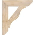 thumbnail image 3 of Ekena Millwork 5 1/2"W x 28"D x 32"H Funston Slat Smooth Bracket, Douglas Fir, 3 of 4