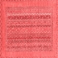 thumbnail image 1 of Ahgly Company Indoor Square Abstract Red Modern Area Rugs, 6' Square, 1 of 4