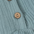 thumbnail image 6 of IROINNID Infant Girl's Summer Bow-knot Suspender Tops Shorts Clothes Set, 6 of 8