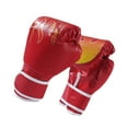 thumbnail image 2 of Vsenkes Boxing Gloves Fighting Gloves Sparring Gloves for Muay Thai Karate Grappling Red for Kids, 2 of 9