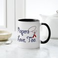 thumbnail image 6 of CafePress - Goat Ropers Mug - 11 oz Ceramic Mug - Novelty Coffee Tea Cup, 6 of 6