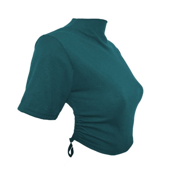Plus Size Spring Clothes for Women Fashion Casual Solid Color Short-sleeved Round Neck Backless Hollow Front And Back Wearable T-Shirts Short-sleeved Round Neck T-Shirts