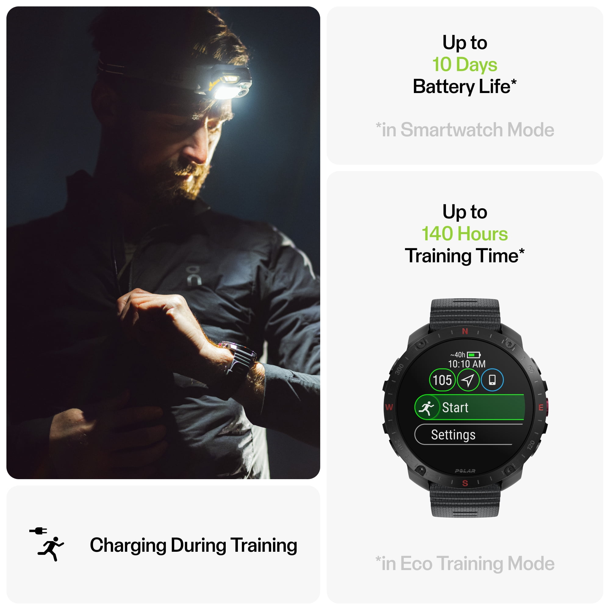 Polar Grit X2 Pro Premium GPS Smart Sports Watch – Ultimate Outdoor Adventure Watch with Rugged Design, Advanced Navigation, Sports Tracking, and Heart Rate Technology for Peak Performance