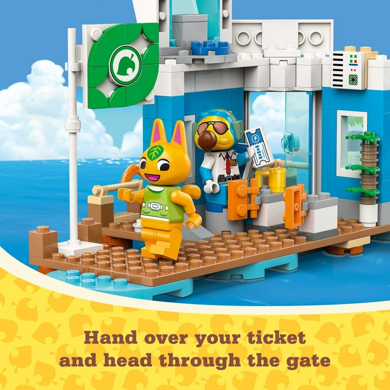 Free Shipping LEGO Animal Crossing Fly with Dodo Airlines Airport Building Set Video Game Toy 77051 Walmart