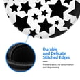 thumbnail image 5 of ZNDUO 2 Pack Round Mouse Pad Black and White Star Doodle 7.9" Small Non-Slip Rubber Gaming Mousepad Desk Mat for Home Office, 5 of 7