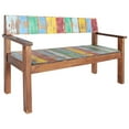 thumbnail image 1 of vidaXL Bench 115 cm Solid Reclaimed Wood, 1 of 5