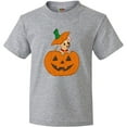 thumbnail image 3 of Inktastic Halloween Chihuahua Pumpkin Youth T-Shirt, 3 of 5