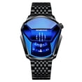 thumbnail image 2 of Hlzmart Watches for Men New Hot Diamond Style Quartz Watch Waterproof Fashion Steel Band Men Women Relojes Para Hombres (Buy 2 Get 1 Free), 2 of 4
