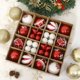 thumbnail image 4 of Adornos de bolas de Navidad Bolas para árbol de Navidad Decoraciones para árbol de Navidad Bolas colgantes para el hogar 2024 Año Nuevo 2025 Regalo de Navidad, 4 of 5