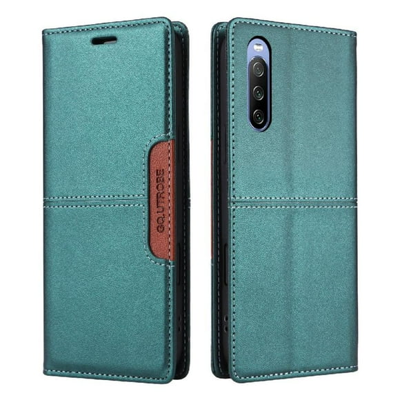 Case for FOXDOCK Sony Xperia 10 III RFID Blocking Wallet Flip Cover Shockproof