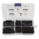 thumbnail image 1 of 100Pcs Sawtooth Picture Hangers Rust Resistant Stable Durable Seamless Sawtooh Frame Hanging Hooks with 200Pcs ScrewsBlack, 1 of 22