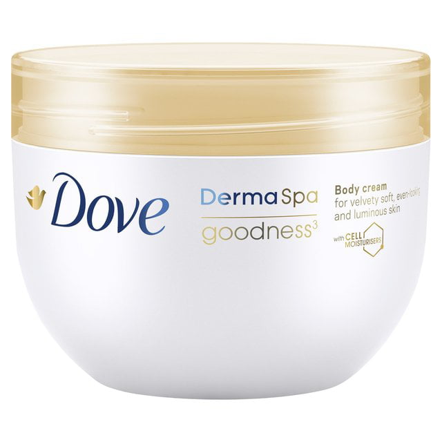 moeilijk Lui Maak een naam Dove Derma Spa Goodness3 Body Cream 300ml - European Version NOT North  American Variety - Imported from United Kingdom by Sentogo - SOLD AS A 2  PACK - Walmart.com