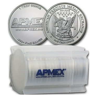 1 oz APMEX Silver Round .999 Fine (Lot of 20)