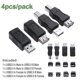 thumbnail image 5 of Injueey 16PCS Multipropósito USB2.0 Adaptador Convertidor USB a Micro USB Juegos de teclado y mouse para computadora, 5 of 6