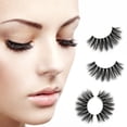 thumbnail image 3 of Kmxyo False Eyelashes Good Ductility No Residue Thick Natural Messy Fake Eyelashes Makeup Tool, 3 of 8