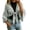 #0200-Gray, variant on Women's Flare Sleeve Drawstring Open Front Cardigan Short Casual Knit Top Lightweight Shrug Sweater for Daily Office Dating Travel