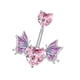thumbnail image 5 of Joyería para piercings Elegantes accesorios de joyería para piercings corporales de acero inoxidable para Anillo en el ombligo, 5 of 9