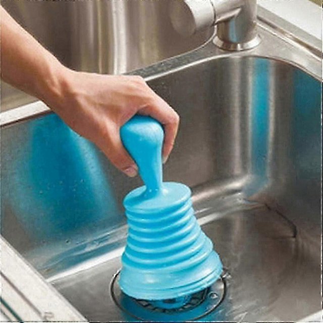 Suction Cup Drain Unblocker - Strong Suction Power Tool for Toilet and Kitchen Sink