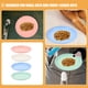 thumbnail image 2 of KAKOWELY 4 platos de comida para gatos, cuencos de agua y comida redondos, platos de alimentación planos para gatos., 2 of 5