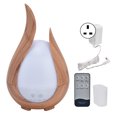 thumbnail image 1 of Difusor de aromaterapia de 200 ml, humidificador de aire con luz nocturna LED de 7 colores para el hogar, enchufe 100-240VUK, 1 of 5