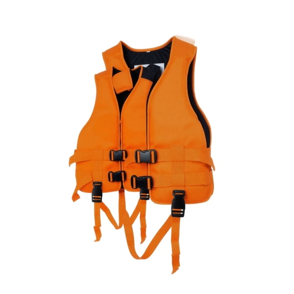 High Buoyancy Life Jacket for Paddle Boarding, Swimming Safety Vest for Water Sports, Fishing Drifting Surfing Life Vest, Adult Life Jacket Gear(Orange, S)