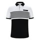 thumbnail image 4 of Camisa Elvqul de Hombre Economicas Liso Manga Corta Blanco Solapa Abotonada, 4 of 7