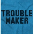 thumbnail image 2 of Trouble Maker Rebel College Party Men's Graphic T Shirt Tees Brisco Brands 4X, 2 of 6