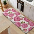 thumbnail image 5 of Pioneer Flower Floral Print Pattern Kitchen Rug Mat,Kitchen Runner Rugs Non Skid Washable,Decorative Kitchen Floor Mats for Kitchen,Sink,Laundry,17"x47.2", 5 of 7